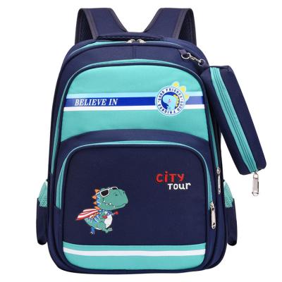 China Wholesale Custom Waterproof Factory Brand Colorful Logo Oxford Polyester Fabric School Backpack for sale