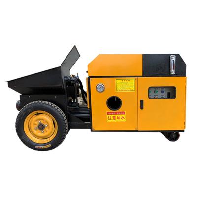 China Construction works Mortar Transfer Pump Small Concrete Pump Fine Stone Transfer Pump for sale