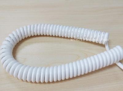 China UL20410 Sensor Connection PUR Spiral Cable for sale