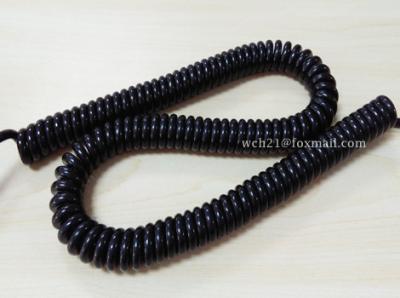 China UL20445 eBike Motor PUR Spiral Cable for sale