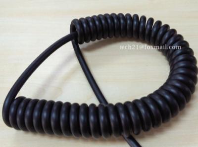 China UL20563 Distribution Box Curl Spiral Cable for sale