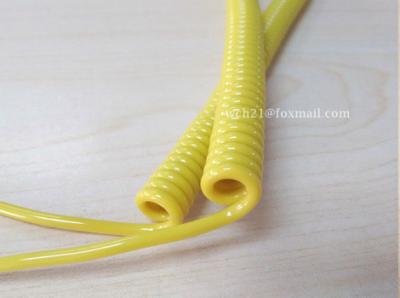 China UL20328 Truck Crane TPE Spiral Curly Cable for sale