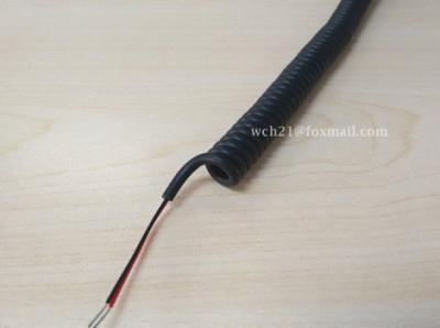 China UL2725 Computer Data PVC Spiral Cable for sale
