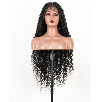China Kinky Curl Chinese manufacturers sell black long hair small curly hair chemical fiber false hair for sale