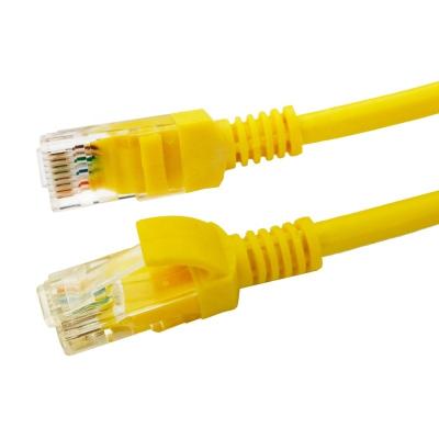 China Telecom Communication Wholesale CAT5e 8P8C High Speed Ethernet Network Patch Cable For LAN Snaggless Cable With RJ45 Connector Lead Ideal For Router for sale