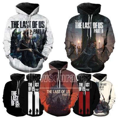 China Anti-pilling The Butt Of Us 3D Printed Hoodies For Men 2022 Hot Games 3D Printing Hoodies Men's Casual Fashion Oversized Pullovers for sale