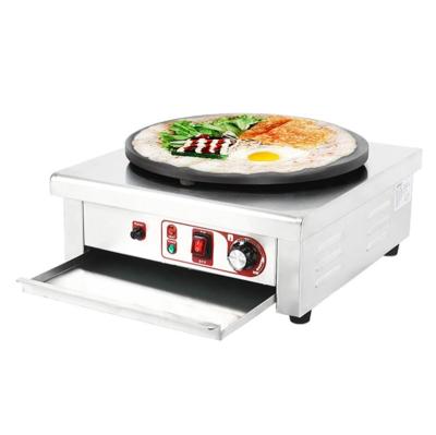 China Restaurant Commercial Automatic Industrial Electric Pancake Maker Machine Pancake Makers Hot Plate Pancake Making Machine Rotating Pancake Maker for sale