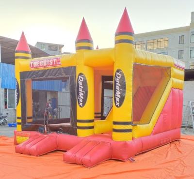 China Casa combinada de salto inflable comercial 5mLX5mWX4mH EN71 de la gorila del castillo en venta