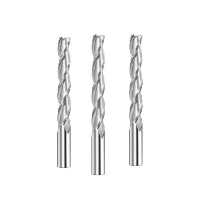 China Cutting Machine 12MM*50*100*3T Round Tool Carbide Face Three Blade Indexable Milling Cutter For Wood for sale