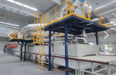 China Continuous Firing Roller Kiln With Fuel Gas And Electricity for sale