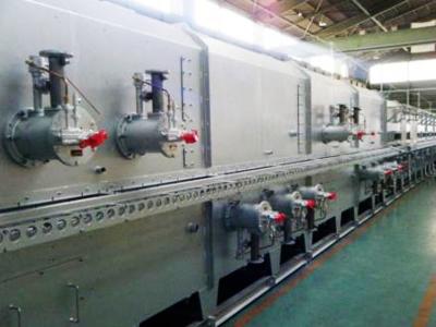 China Continuous Firing Customized Rotary Kiln With Natural Gas Heating Fuel for sale