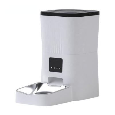 China Factory Direct Selling Automatic Pet Video Slow Consumption Real Time Slow Feeder Dog Pet Feeder Automatic Programmable Feeder for sale