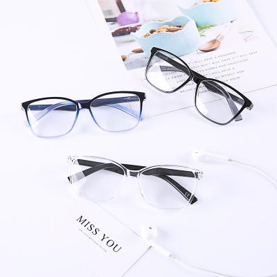 China Custom New Fashion Fashion Logo Men Women PC Frame Reading Glasses for sale