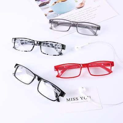 China New Fashion Design New Fashion Latest Style Low Price Anti Square Men Blue Lightweight Reading Glasses for sale