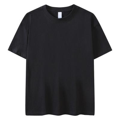 China New Style Anti-Wrinkle Logo Cotton Polyester Oversize Men's T-shirt Custom Printable Cloth Sweatshirt for sale