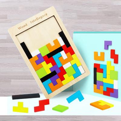 China Educational Toy Wooden Intelligence Puzzle for kids and adults for sale