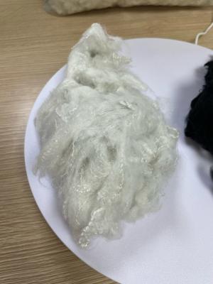 China Polyester Staple Fiber 0.7D×32mm, Melting Point Of 110-260°C Synthetic Textile Fiber for sale