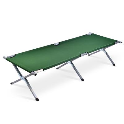 China Iron and metal folding bed stretcher bed modern foldable easy carry army cradle military camping bed for sale
