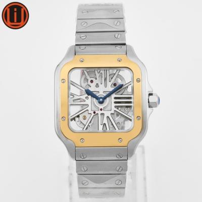 China Water Resistant Men Watch Skeleton Luxury Swiss Quartz Movement Top Quality QuickSwitch Swiss Wrist Watches for sale