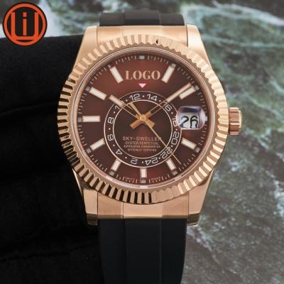 China Luxury Automatic Date Mens Watch Sports Noob Factory 9001 Movement 904L Steel 326238 Sky Dweller Watch for sale