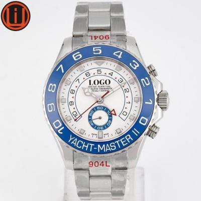 China Free Shipping Auto Date Customized 2813 Luxury 3A Movement 904L Wrist Master 40mm Steel Automatic Yacht Mens Watches for sale