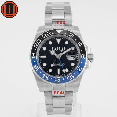China Free Auto Date Shipping 2813 Master 904L Movement Full Function Men 3AM Luxury 40mm Steel Automatic Wrist Watches for sale