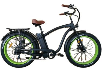 China 36/48V 350/500W Aluminum Alloy Lithium Battery 7-Speed Motor Fat Tire Electric Bike Retro for sale