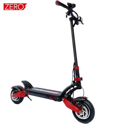 China Newest 10X Scooter 10inch Dual Motor Zero Free High Speed Electric Scooter 60V 23Ah 2400W E-scooter 65km/h With Free Gifts for sale