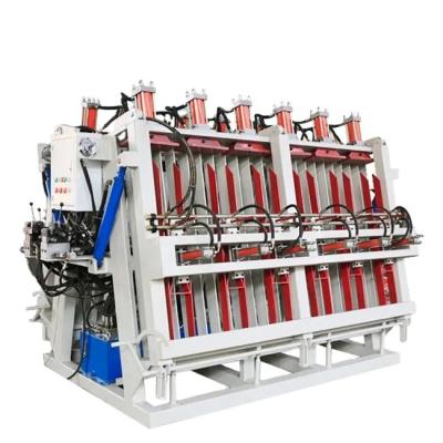China Artificial board industry Furniture manufacturi High frequency wood Finger Joint Press hydraulic clamp carrier machine for sale