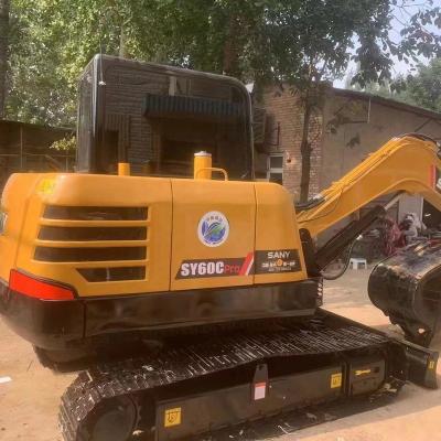 China SY60 excavator is in good condition and cheap Sany60, Sany75, Sany95 Sany 135 and other second-hand excavators sany60 0.25m³ for sale