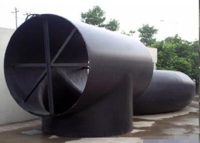 China Carbon Steel Butt Welded Three Way Pipe Fittings 56inch Equal reducing Tee for sale