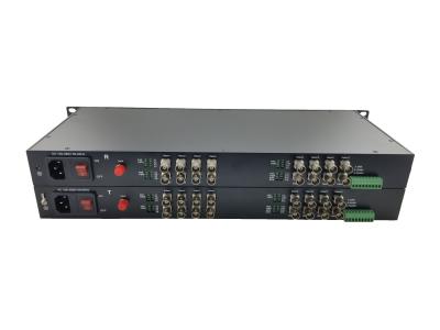 中国 データの可聴周波/ビデオ解決16chs解除されていないHD TVI/CVI/AHD 1080P繊維のビデオ コンバーター 販売のため