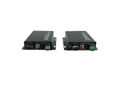 Cina Video completo del trasmettitore di singolo modo 1channel HD SDI di HD al convertitore della fibra con RS485 i dati SFP in vendita