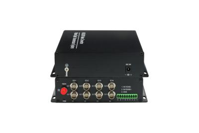 Cina Singolo modo completo 4channel HD SDI di HD e del ciclo video del trasmettitore fuori al convertitore della fibra con Ethernet di SFP di dati RS485 in vendita