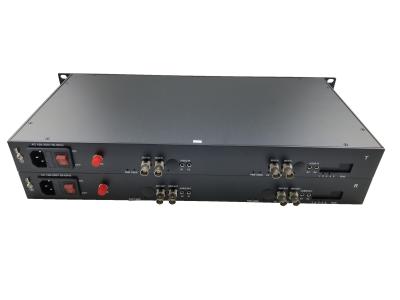 Cina TORMENTI il video completo del trasmettitore del singolo modo 4channel HD SDI di HD al convertitore della fibra con i dati RS485 in vendita