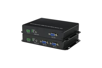 China 2 channel VGA converter video audio extender with SFP VGA fiber Optic Converter 1080P/60H,Available OEM/ODM for sale