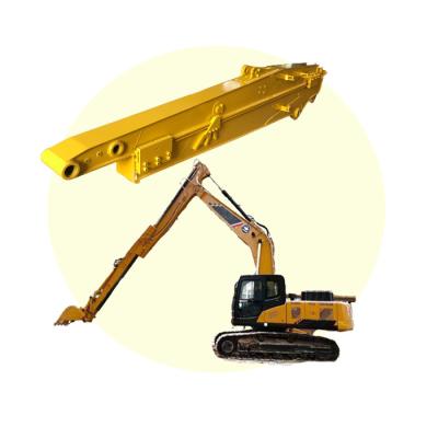 China Lang bereik gebruik graafmachine telescopische arm Q355B Betere las Te koop