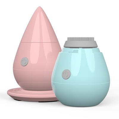 China Ultrasonic High Frequency Face Skin Care Acne Treatment Vibration Beauty Brush Facial Deep Cleansing Tool for sale