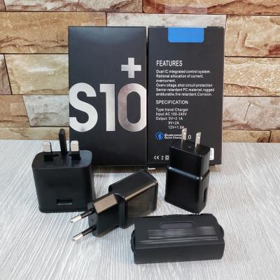 China Original Logo For Samsung Charger 15W US EU UK AU AU Plug High Speed USB Fast Adapter For Samsung S10 Cargadors for sale