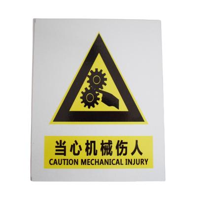 China Electrical Hazard Safety Sign Durable Using Low Price Mechanical Reflective Film Road Safety Signs for sale