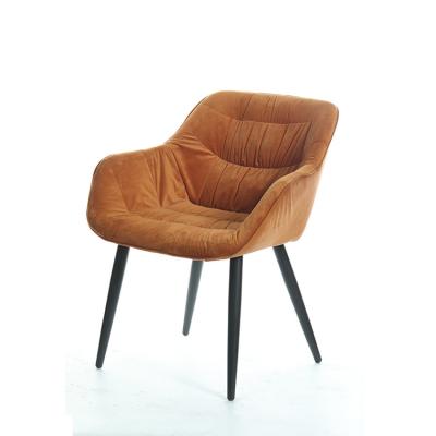 China Environment Friendly Dining Set 4 Red Velvet 4 Armchair Fashionable Unique Velvet Dining Chairs Wheels Velvet Velvet for sale