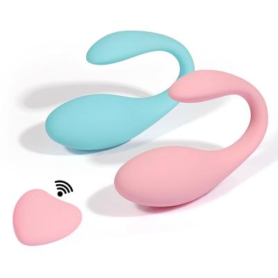 China 8 Frequency Vibration With Dual Motors High Quality Skin Friendly Remote Control Panties Vibrator Powerful 8 Frequency Panties Vibrator With Remote for sale