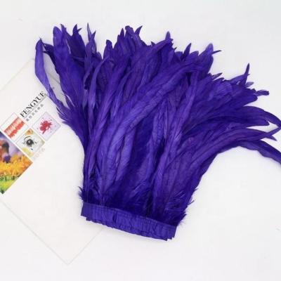 China 10-12 polegadas Coco Coco Feather Fringe Trim para Envio Rápido DHL UPS FEDEX EMS TNT à venda