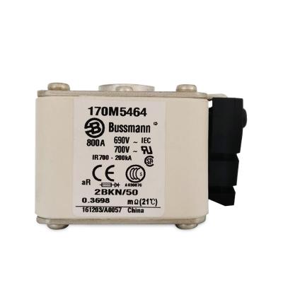 China LOW VOLTAGE LV High Speed Ceramic Fuse Links New Original 800A 690V 170M5463 Cooper Bussmann Fuse Link for sale