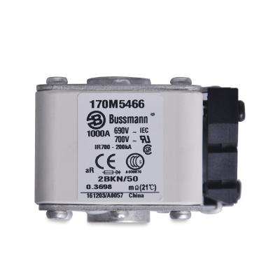 China LOW VOLTAGE LV High Speed Ceramic Fuse Links New Original 1000A 690V 170M5466 Cooper Bussmann Fuse Link for sale