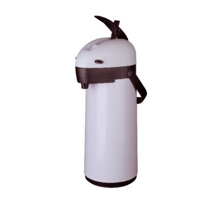 China Viable Hot Sale Food Safe 1.9L Vacuum Thermos Jar Vacuum Jug Metal Air Pumping Flask for sale