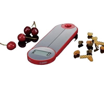 China Hot Selling Electronic LCD Display Electronic Kitchen Scale Digital Food Kitchen Stainless Steel 5kg Foldable for sale