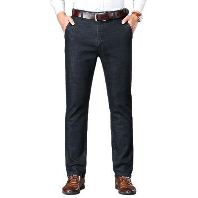 China New Design Anti-wrinkle Stretch Casual Pants Men's Slim Comfortable Business Casual Pants Male for sale