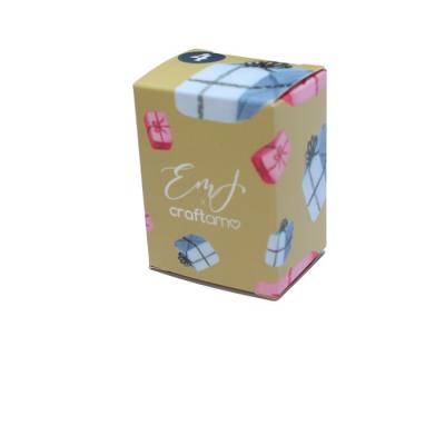 China Christmas Blind Box Packaging As Cosmetic Gift Box small Cardboard Paper Boxes WithVivid Christmas Prints for sale