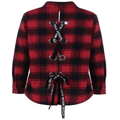 China Breathable Streetwear Lace Up Knitted Print USA Big Yards Shipping Custom Printable Logo Long Sleeve T Shirt Factory Customized Color Size for sale